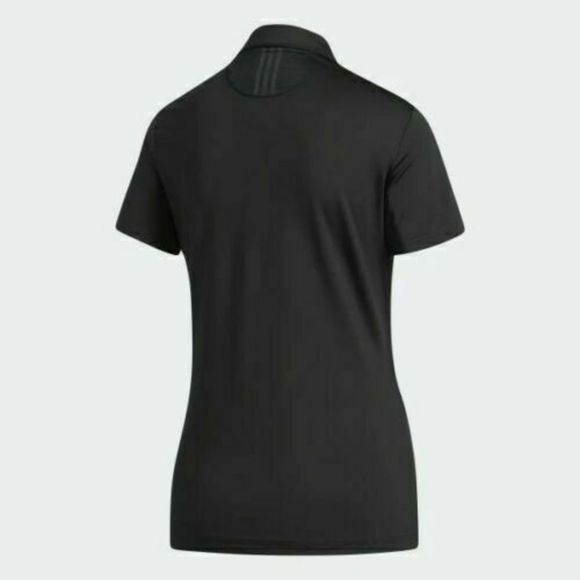 Adidas CE3066 Women's Sz Medium Ultimate 365 UPF 50+ UV Golf Polo Black $70 - Picture 3 of 5